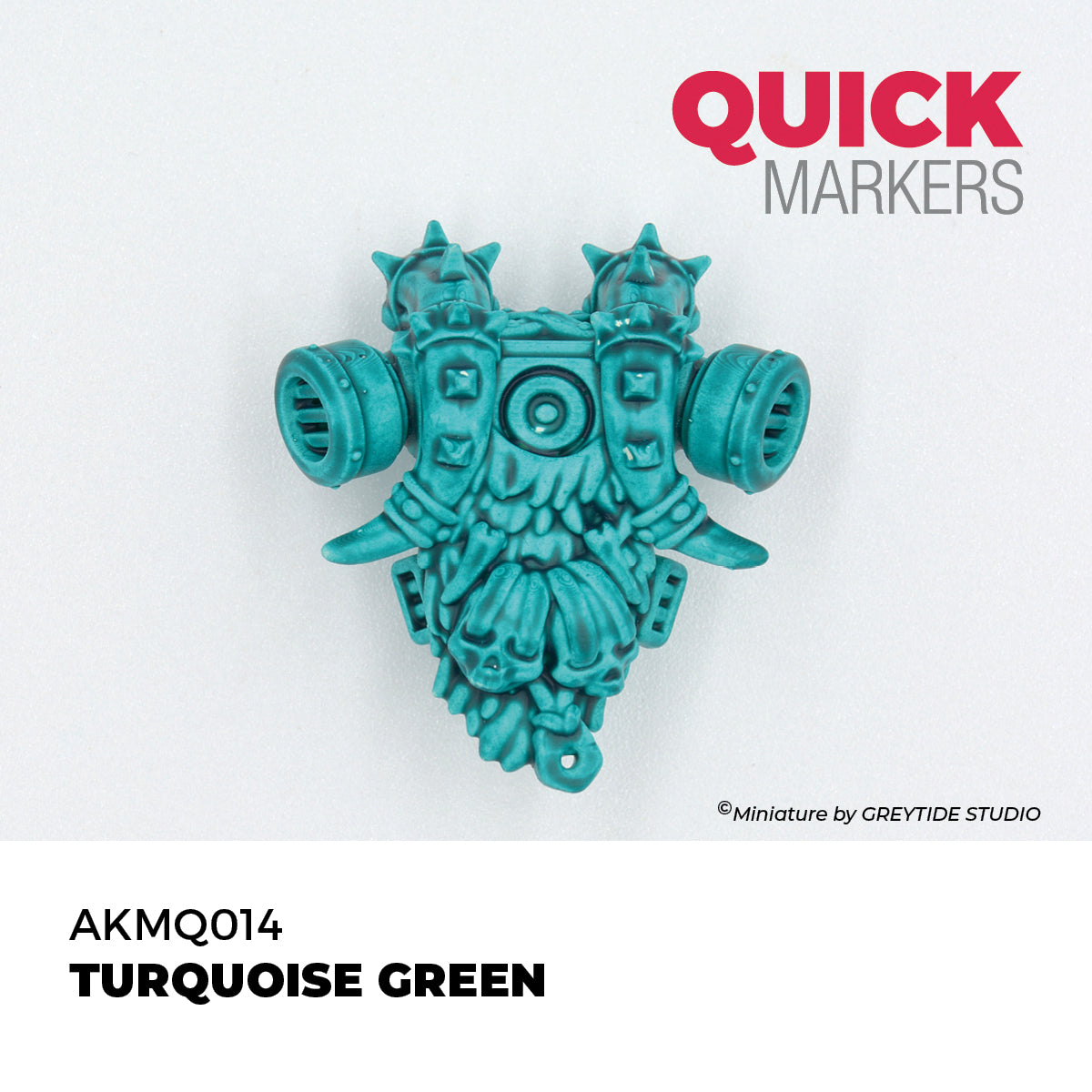AKMQ014 - AK Quick Marker - Turquoise Green - 綠松色