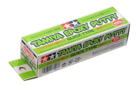 Tamiya Epoxy Putty (quick type) 87143 100g - AB速硬化造型補土