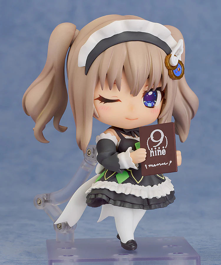 GSC: 9-nine- - Nendoroid Miyako Kujo: Maid Ver. Figure - GSC/黏土人 9-nine-系列 九條都 女僕ver.