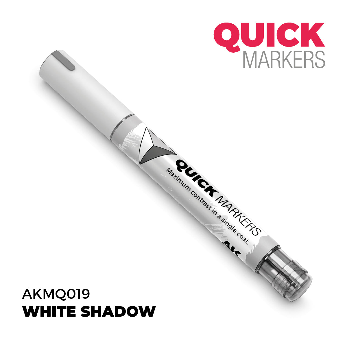 AKMQ019 - AK Quick Marker - White Shadow - 暗影白色