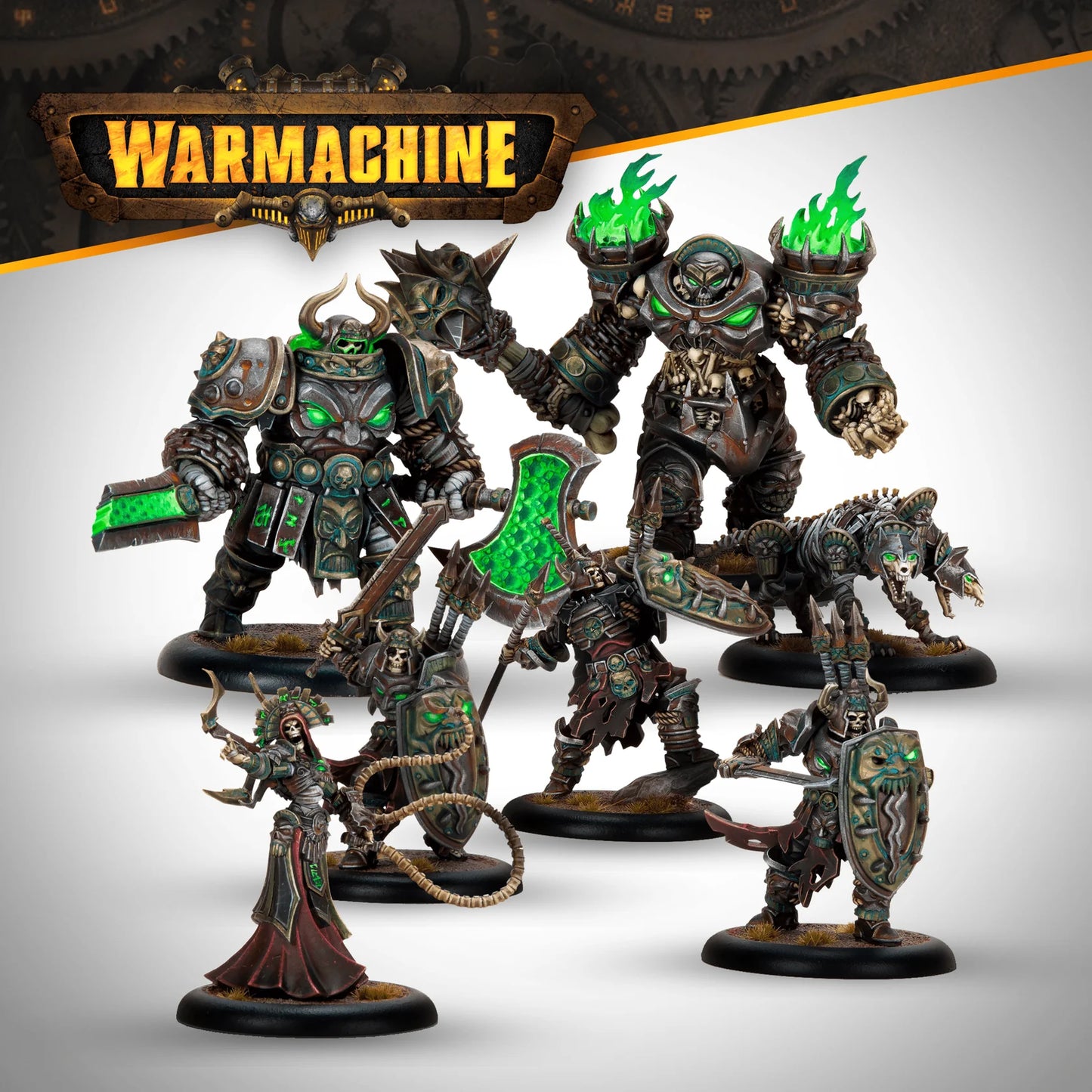 Warmachine-戰爭機甲: Orgoth Graveborn Command Cadre (HIPS)
