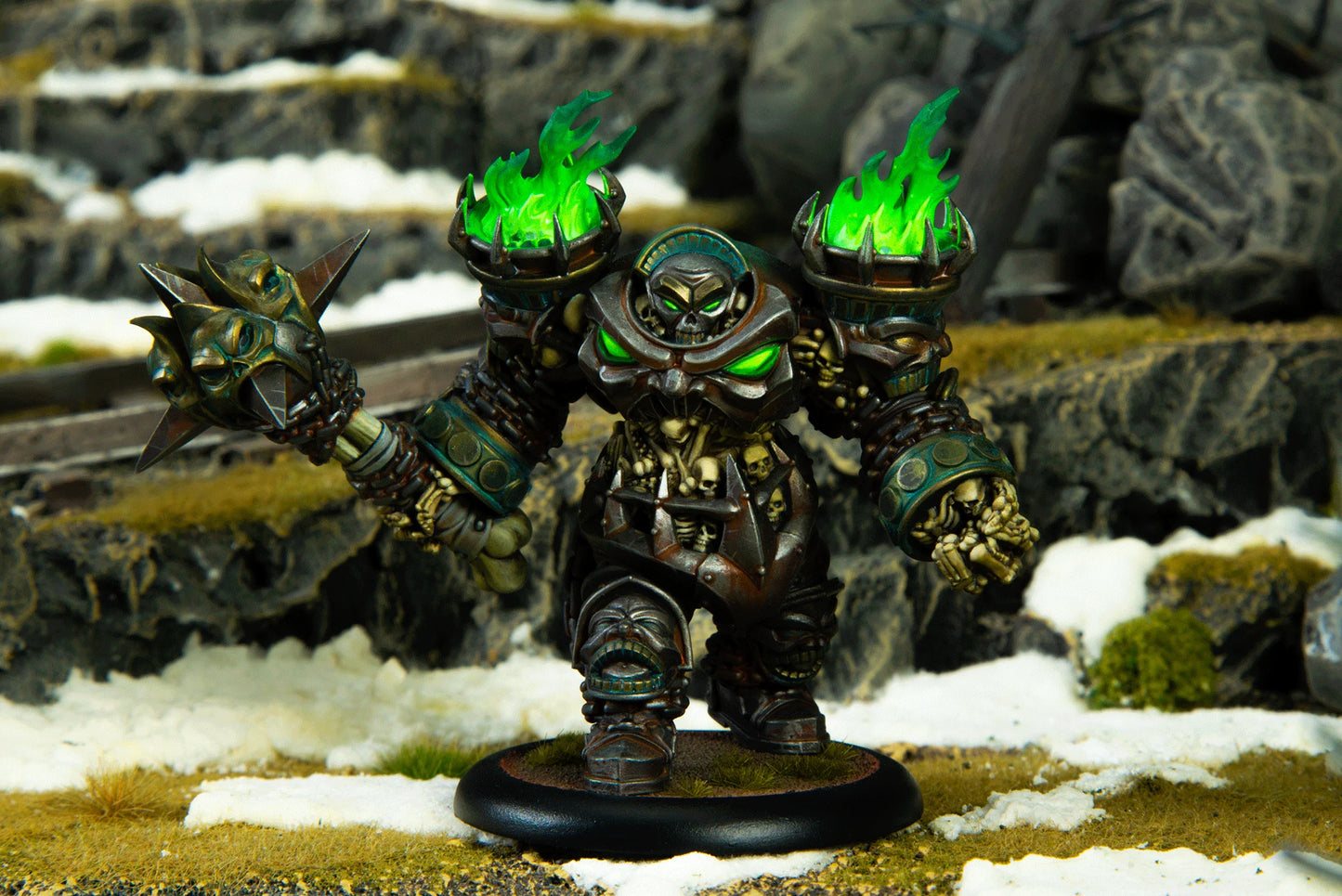 Warmachine-戰爭機甲: Orgoth Graveborn Command Cadre (HIPS)