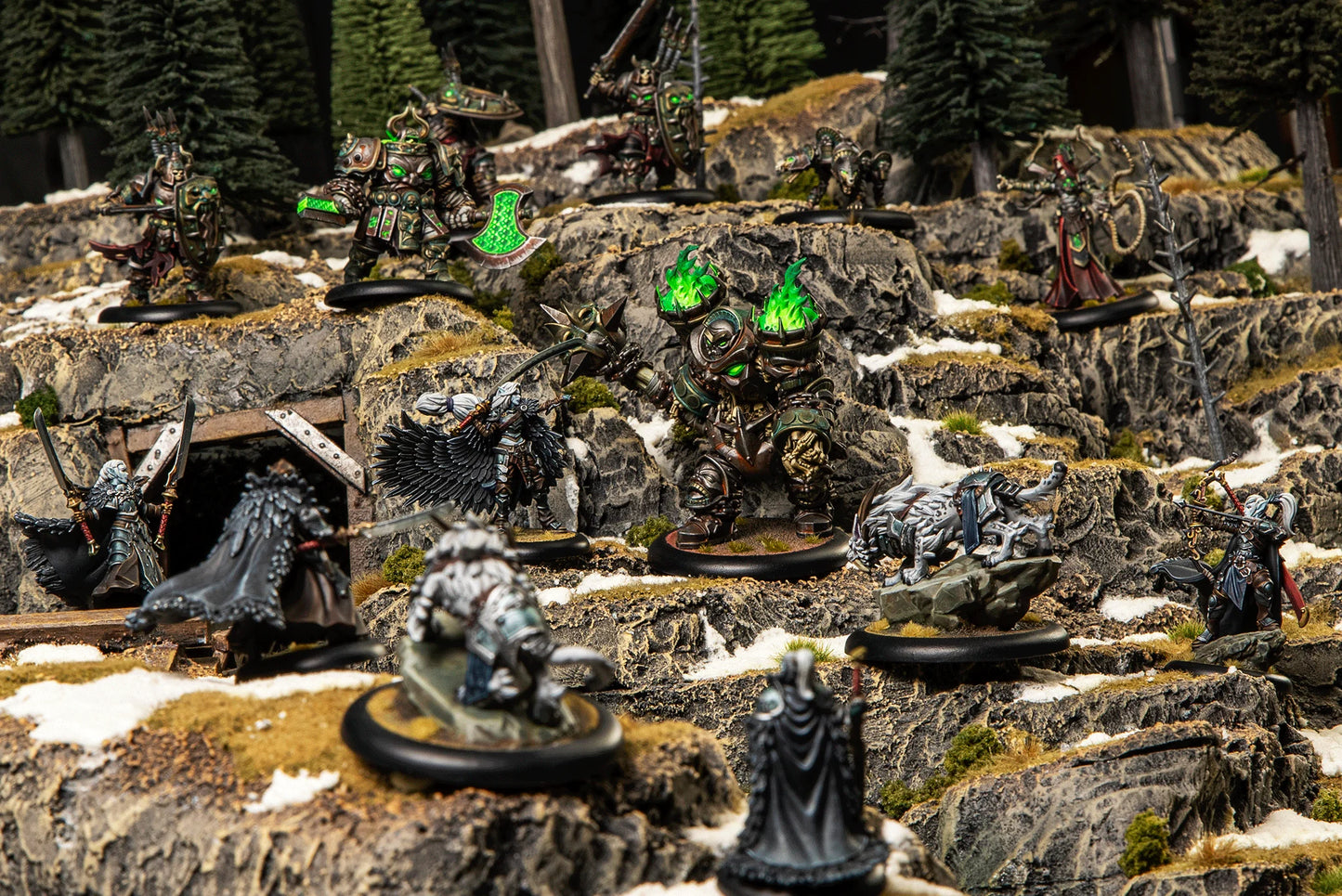 Warmachine-戰爭機甲: Orgoth Graveborn Command Cadre (HIPS)