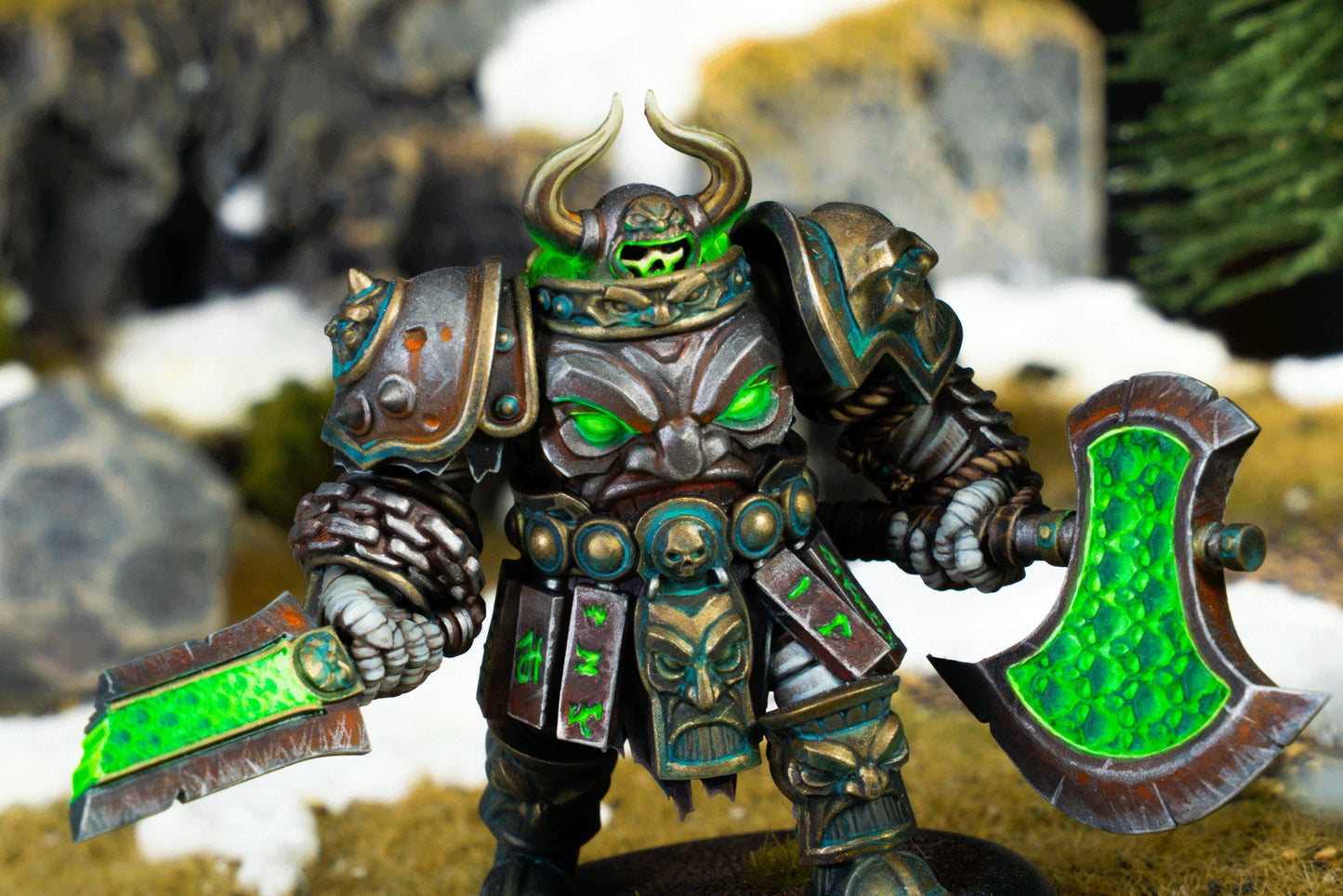 Warmachine-戰爭機甲: Orgoth Graveborn Command Cadre (HIPS)