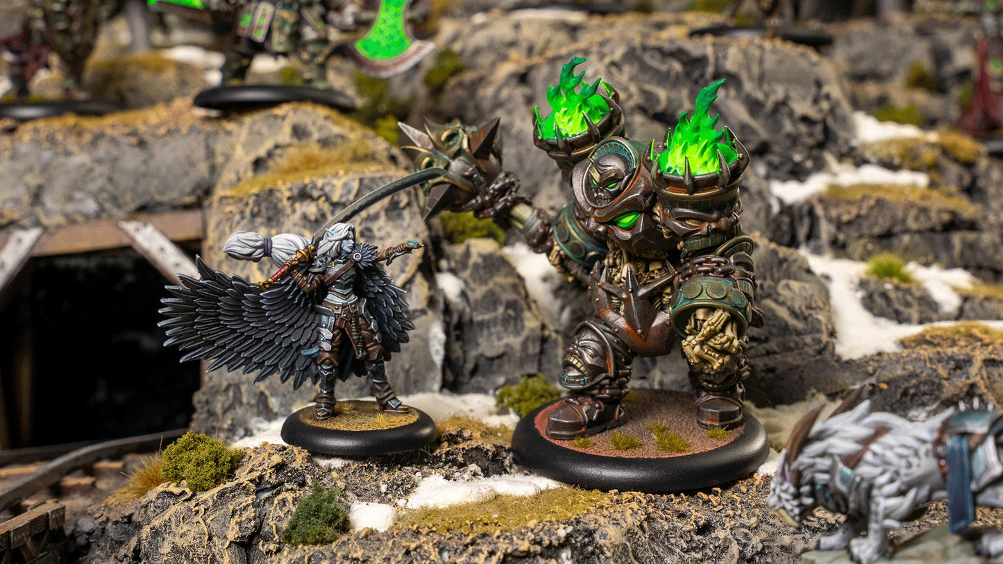 Warmachine-戰爭機甲: Orgoth Graveborn Command Cadre (HIPS)