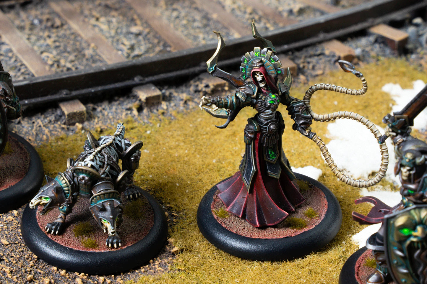 Warmachine-戰爭機甲: Orgoth Graveborn Command Cadre (HIPS)