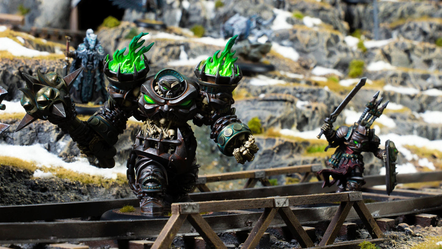 Warmachine-戰爭機甲: Orgoth Graveborn Command Cadre (HIPS)