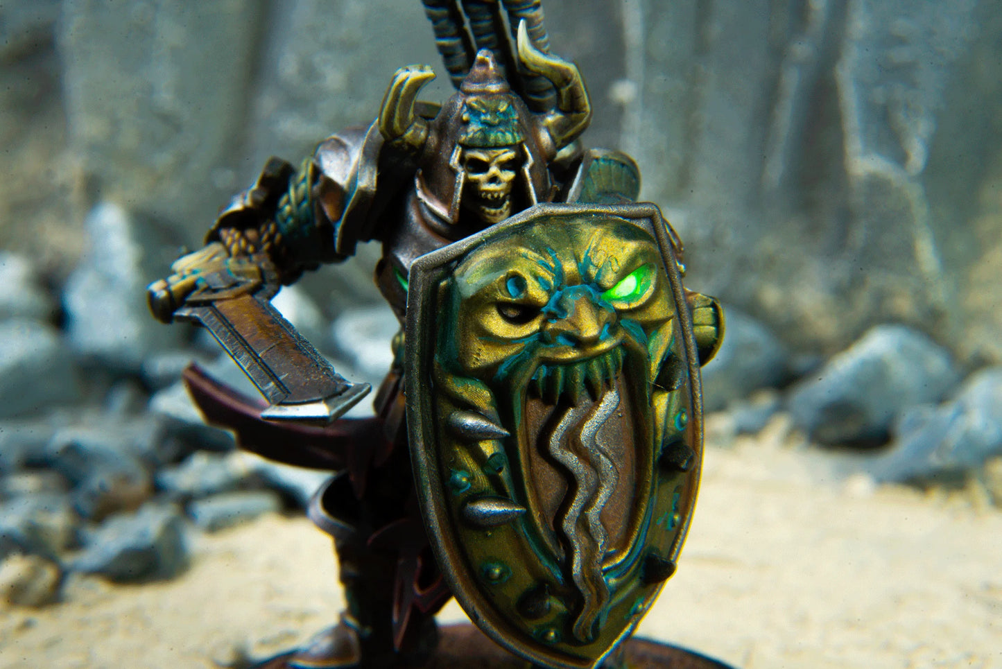 Warmachine-戰爭機甲: Orgoth Graveborn Command Cadre (HIPS)