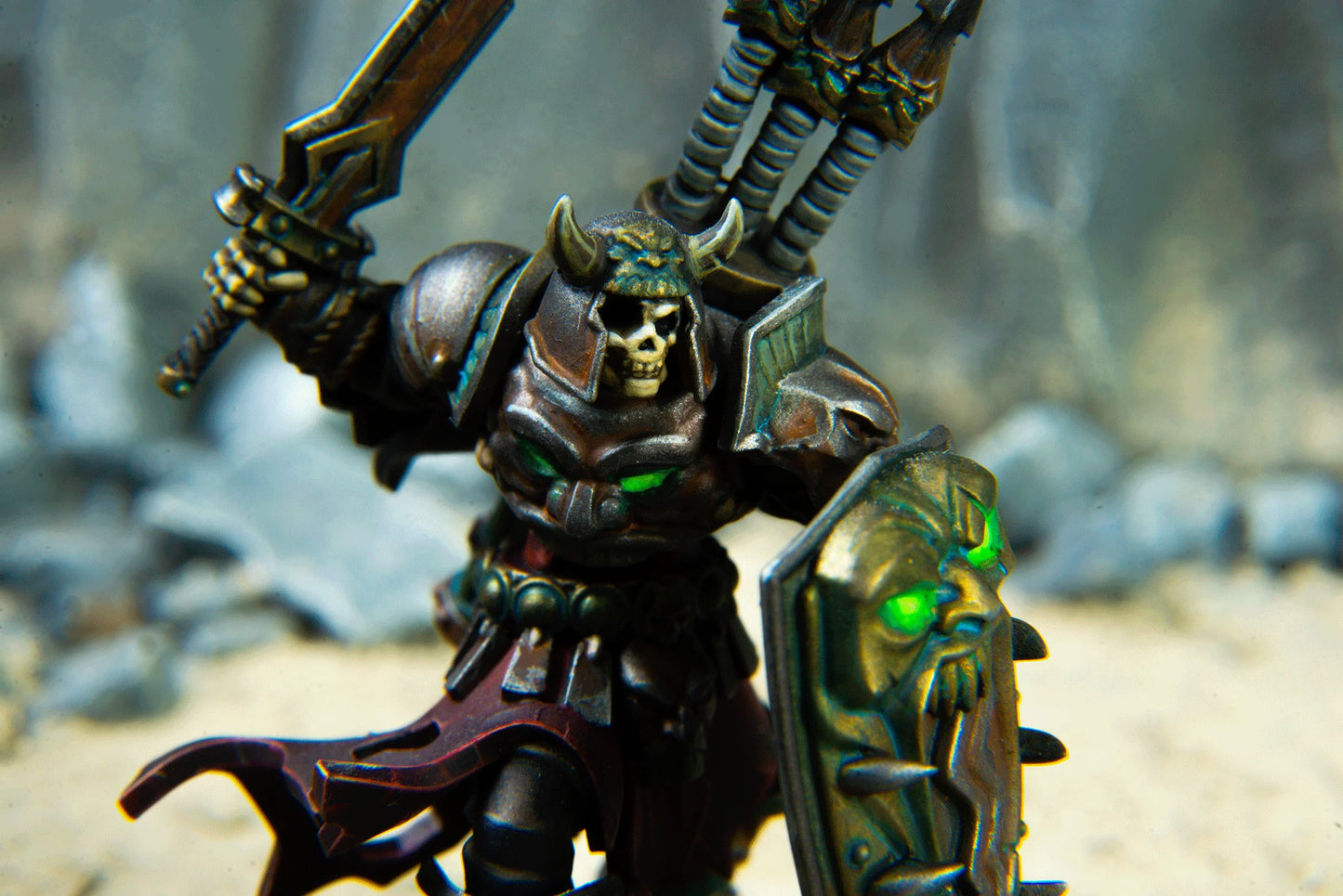 Warmachine-戰爭機甲: Orgoth Graveborn Command Cadre (HIPS)