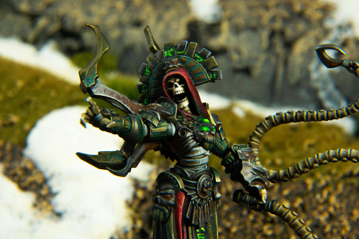 Warmachine-戰爭機甲: Orgoth Graveborn Command Cadre (HIPS)