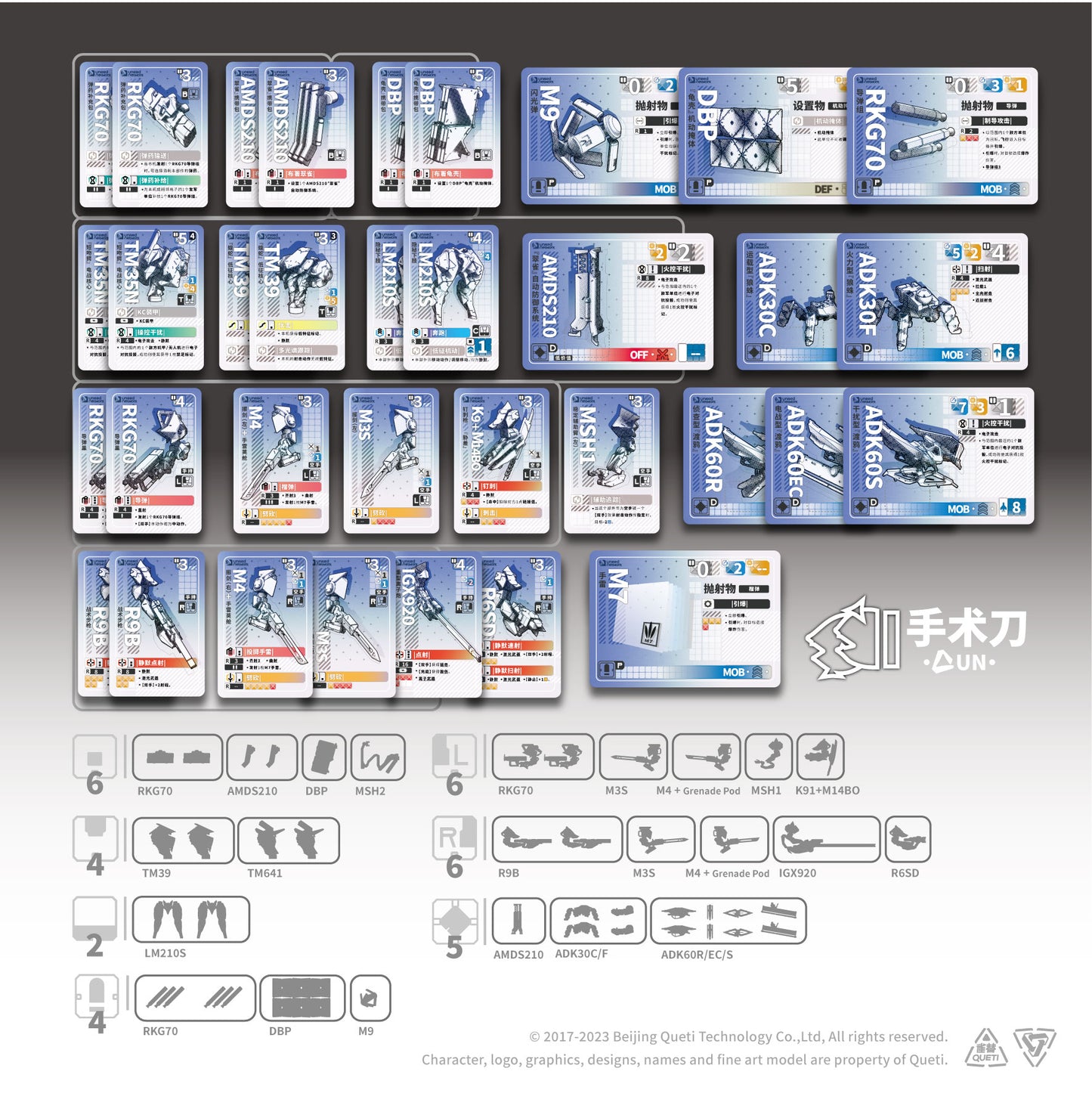 Ember: Obsidian Protocol UN Scalpel Chinese Card Pack - 黑曜協議 UN 手術刀 中文卡包