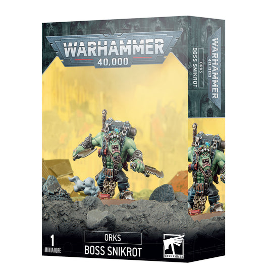 Orks: Boss Snikrot - 歐克蠻人頭目史尼克羅特