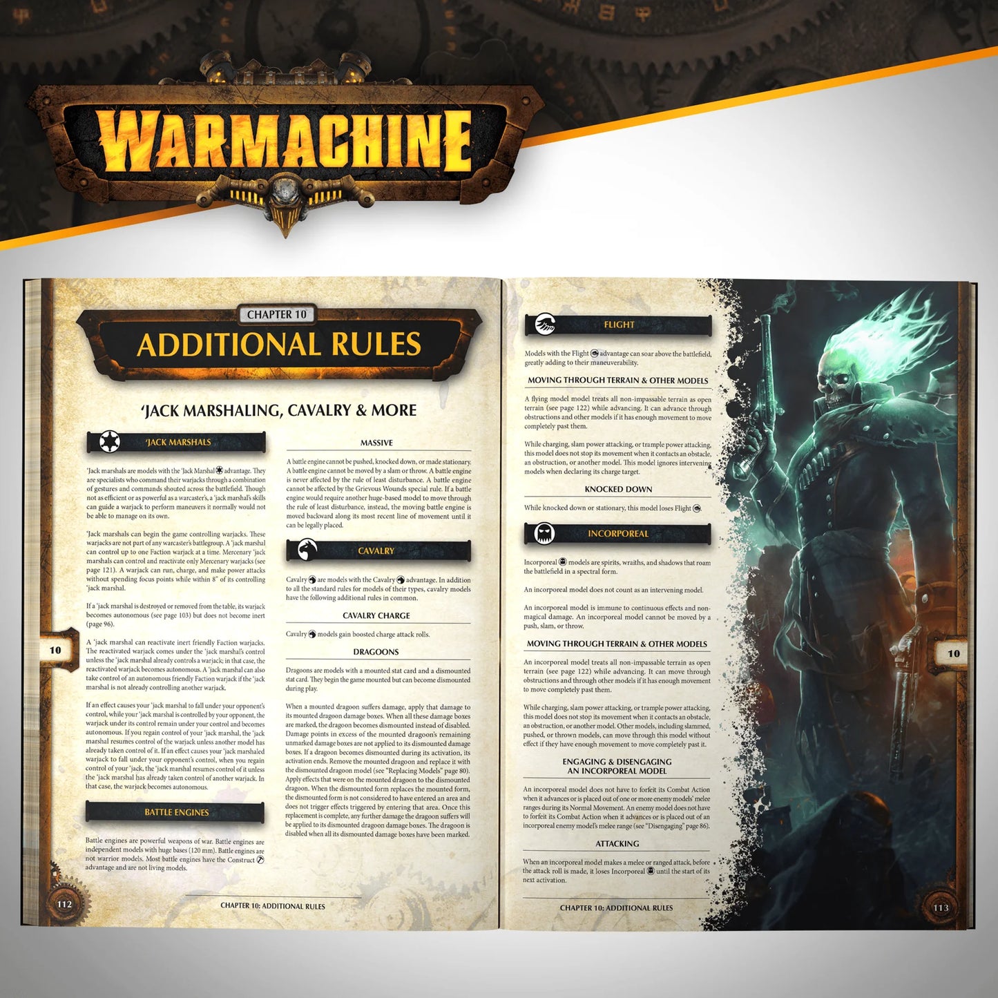 Warmachine-戰爭機甲: Warmachine Core Book (Pre-Order) *DEC DELIVERY
