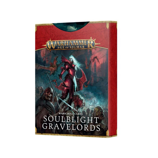 Soulblight Gravelords: Warscrolls (English) 戰爭捲軸卡：魂荒墳主(英文版)
