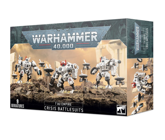 Tau Empire XV8 Crisis Battlesuits - 鈦帝國XV8危機戰鬥服