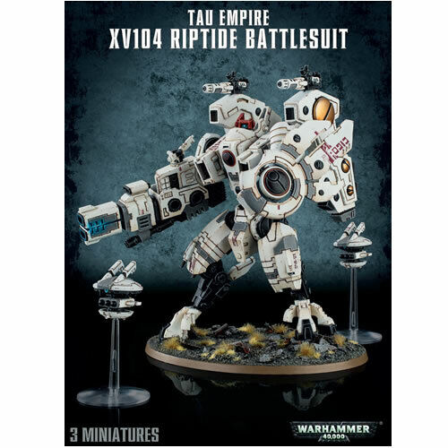 Tau Empire: XV104 Riptide Battlesuit - 鈦帝國XV104洪流戰鬥服